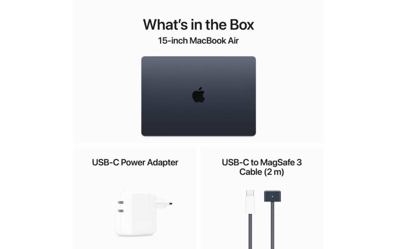 MacBook Air 15, M3/8-Core CPU/10-Core GPU/512GB SSD/16RAM CH