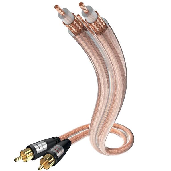 Star Audio Cable RCA-RCA 1.5m transparent - handy.ch