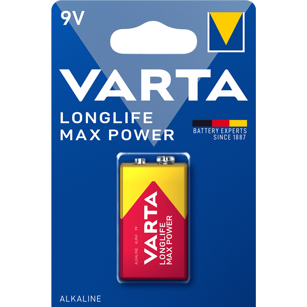 Longlife MaxPower 9V B1