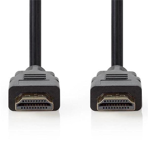 Premium High Speed ??HDMI  Kabel mit Ethernet | HDMI Stecker | HDMI Stecker | 4K@60Hz | 18 Gbps | 5.00 m | rund | PVC | Schwarz | Blister - handy.ch