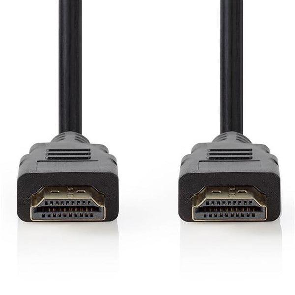 Premium High Speed ??HDMI  Kabel mit Ethernet | HDMI Stecker | HDMI Stecker | 4K@60Hz | 18 Gbps | 1.50 m | Rund | PVC | Schwarz | Plastikbeutel - handy.ch