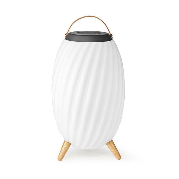 Bluetooth-Lautsprecher mit Mood Light | 6 Std | Ambiente Design | 90 W | Mono | RGB / Warmweiss | IPX5 | Verknüpfbar | Grau / Weiss - handy.ch