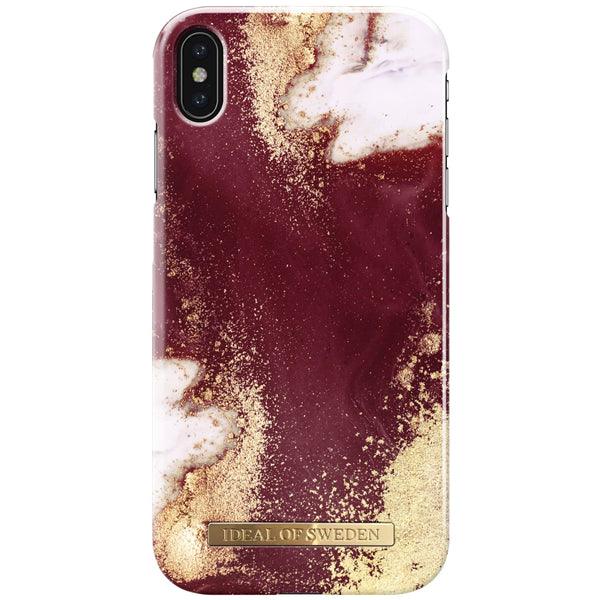 iPhone XS Max Golden Burgundy Marble - handy.ch