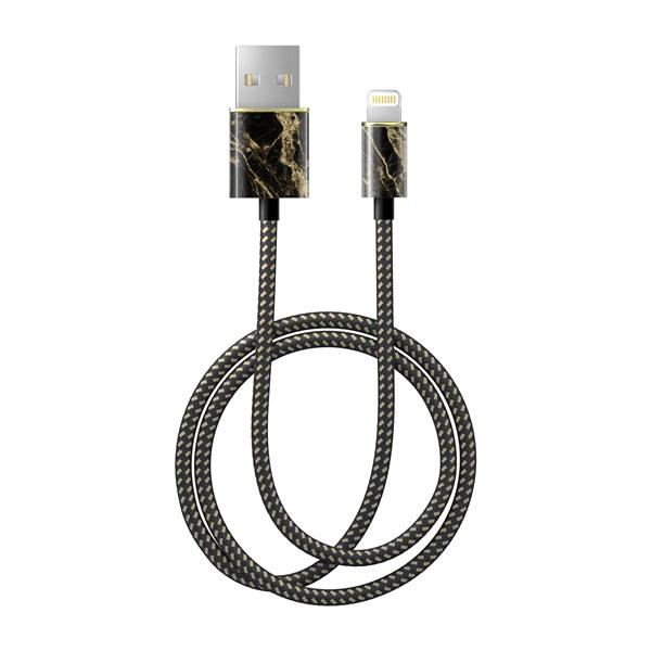Lightning USB 1.0m Golden Smoke Marble - handy.ch