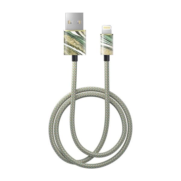 Lightning USB 1.0m Cosmic Green Swirl - handy.ch