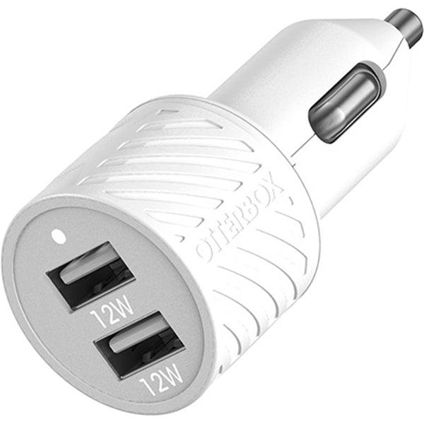 CarCharger 24W 2xUSB-A weiss - handy.ch