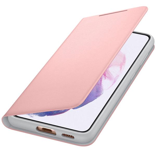 Galaxy S21 Smart LED View Cover pink - handy.ch