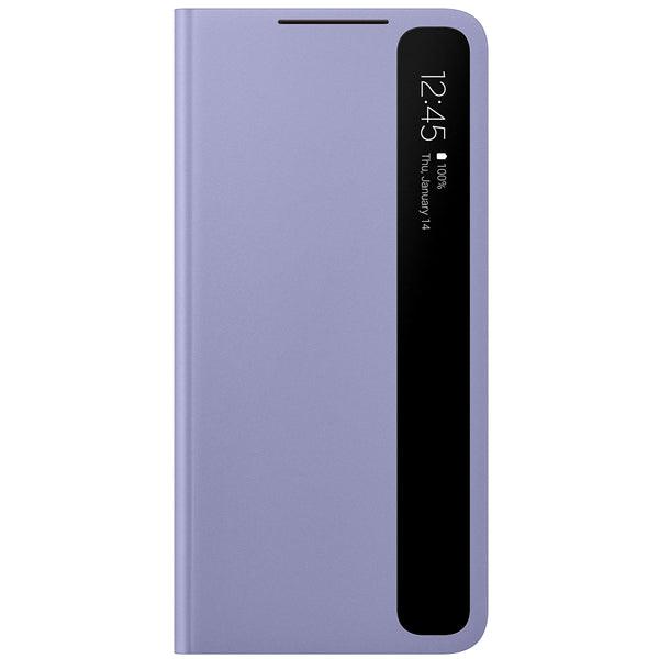 Galaxy S21+ Smart Clear View Cover violet - handy.ch