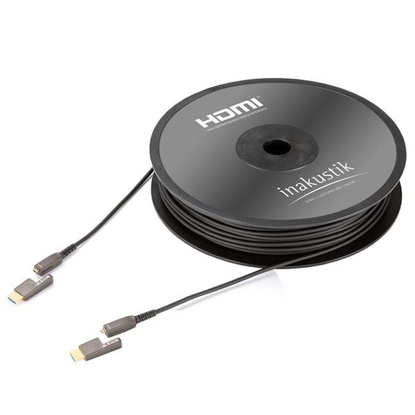 LWL Profi HDMI-Micro 2.0b optical fiber cable 70m - handy.ch