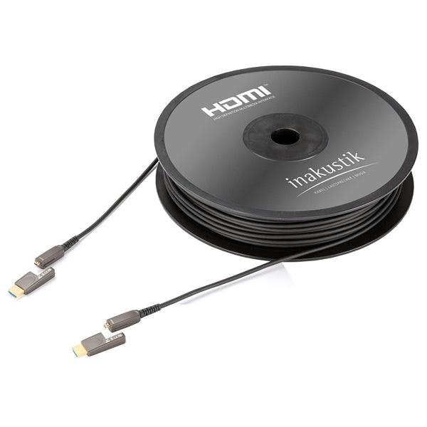 LWL Profi HDMI-Micro 2.0b optical fiber cable 100m - handy.ch