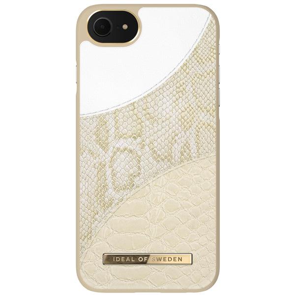 iPhone 8/7/6/6s/SE Cream Gold Snake - handy.ch
