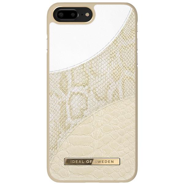 iPhone 8/7/6/6s Plus Cream Gold Snake - handy.ch
