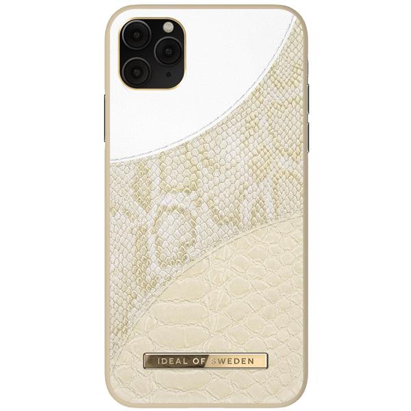 iPhone 11 Pro Max/XS Max Cream Gold Snake - handy.ch