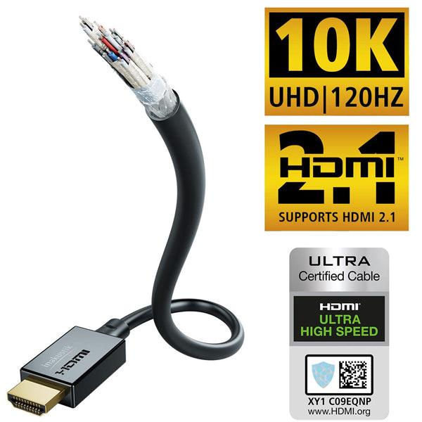 Star Ultra High Speed HDMI 1.0m schwarz - handy.ch