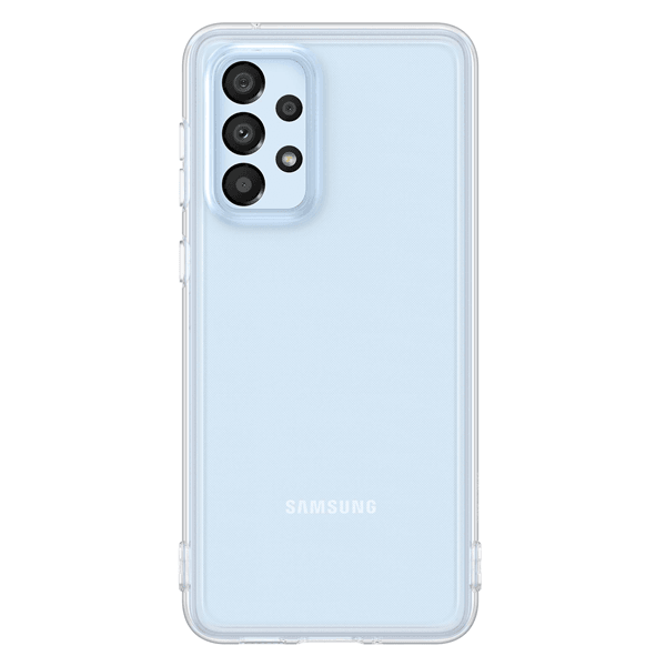 Galaxy A33 5G Soft Clear Cover transparent - handy.ch