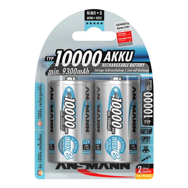 NiMH-Akku D 1.2V 9300mAh 2er-Blister - handy.ch