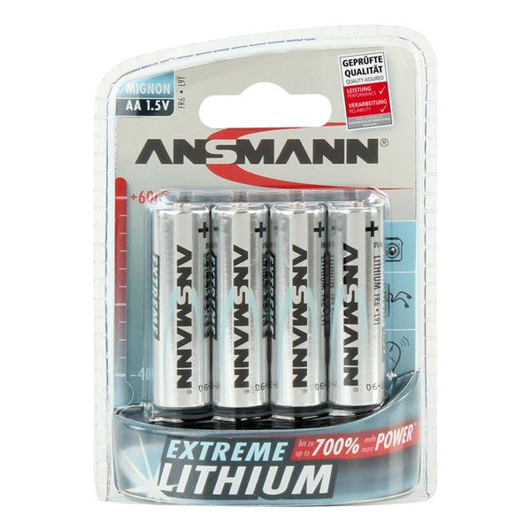 Lithium-Batterie AA 1.5V 4er-Blister - handy.ch