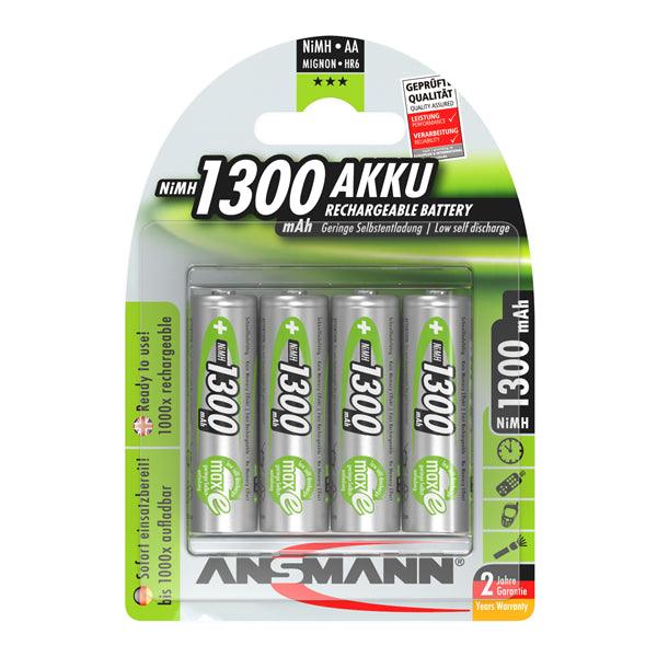 NiMH-Akku AA 1.2V 1300mAh 4er-Blister - handy.ch