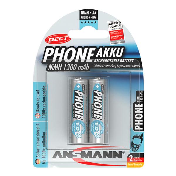 NiMH-Akku AA 1.2V 1300mAh 2er-Blister - handy.ch