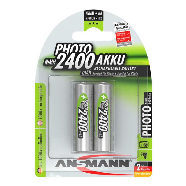 NiMH-Akku AA 1.2V 2400mAh 2er-Blister - handy.ch