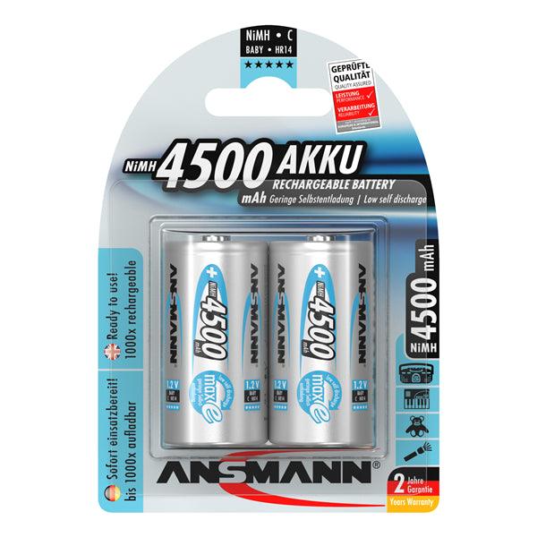 NiMH-Akku C 1.2V 4500mAh 2er-Blister - handy.ch