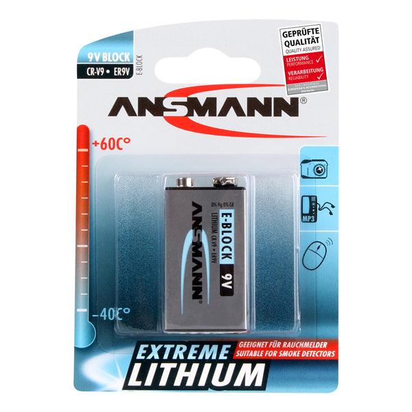 Lithium-Batterie E 9.0V 1er-Blister - handy.ch