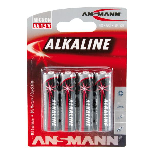 Alkaline Batterie AA 1.5V 4er-Blister - handy.ch