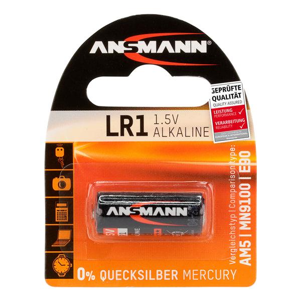 Alkaline-Batterie LR1 1.5V 1er-Blister - handy.ch