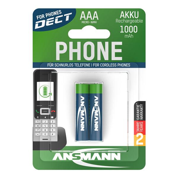 NiMH-Akku AAA 1.2 V 1000 mAh 2-Blister - handy.ch