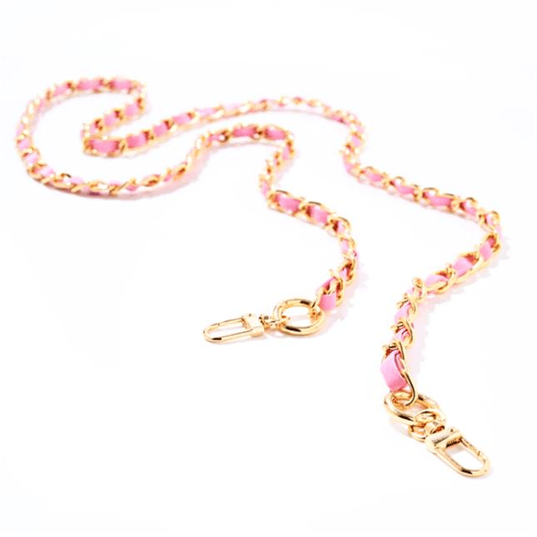 Kordel Audrey Chain rosa/gold - handy.ch