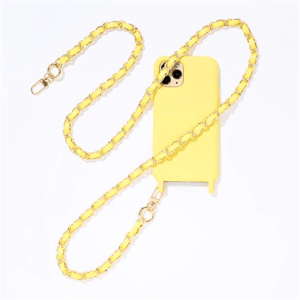 Kordel Audrey Chain gelb/gold - handy.ch