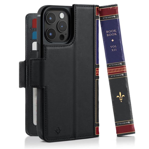 iPhone 14 Pro Max  Book-Cover schwarz