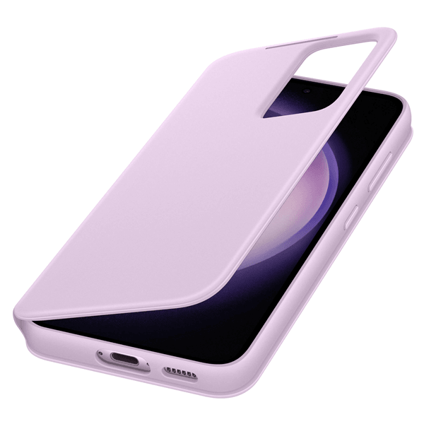 Galaxy S23 Smart View Wallet Case lavender