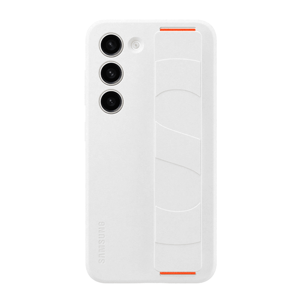 Galaxy S23 Silicone Grip Case weiss - handy.ch