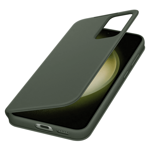 Galaxy S23+ Smart View Wallet Case grün