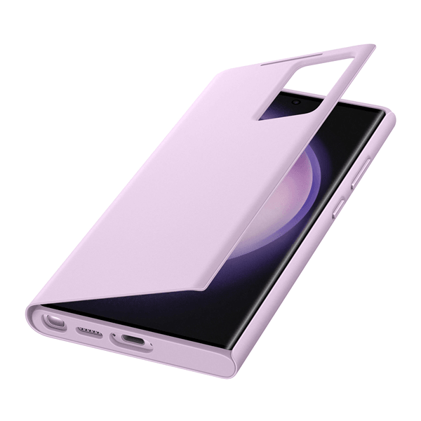 Galaxy S23 Ultra Smart View Wallet Case lavender
