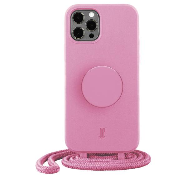 iPhone 12 Pro Max Necklace PopSockets Cover pink - handy.ch