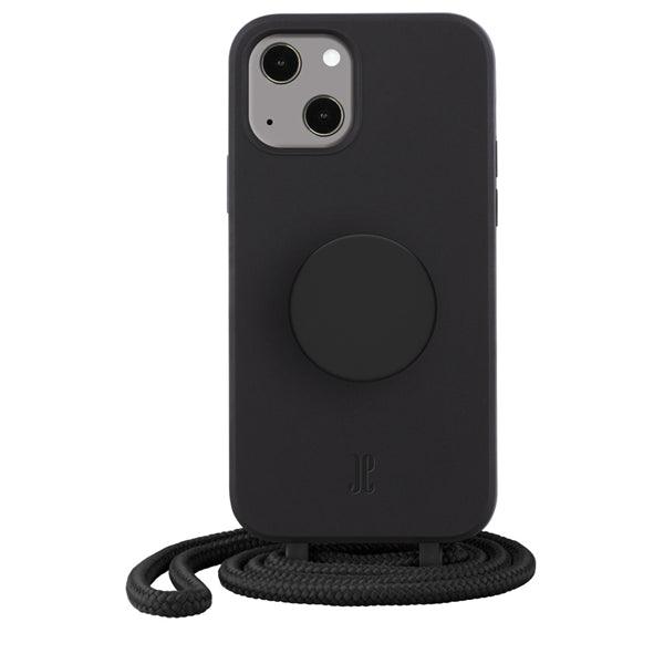 iPhone 13 Necklace PopSockets Cover schwarz