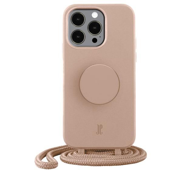 iPhone 13 Pro Necklace PopSockets Cover beige