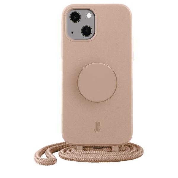 iPhone 14 Necklace PopSockets Cover beige