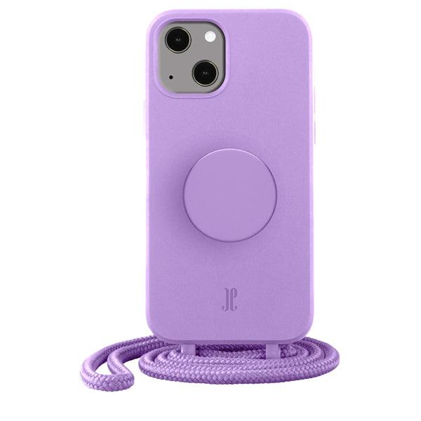 iPhone 14 Plus Necklace PopSockets Cover lavendel - handy.ch