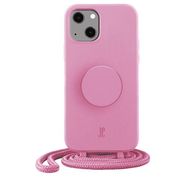 iPhone 14 Plus Necklace PopSockets Cover pink