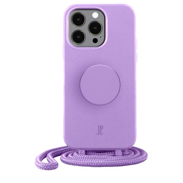 iPhone 14 Pro Max Necklace PopSockets Cover lavendel - handy.ch