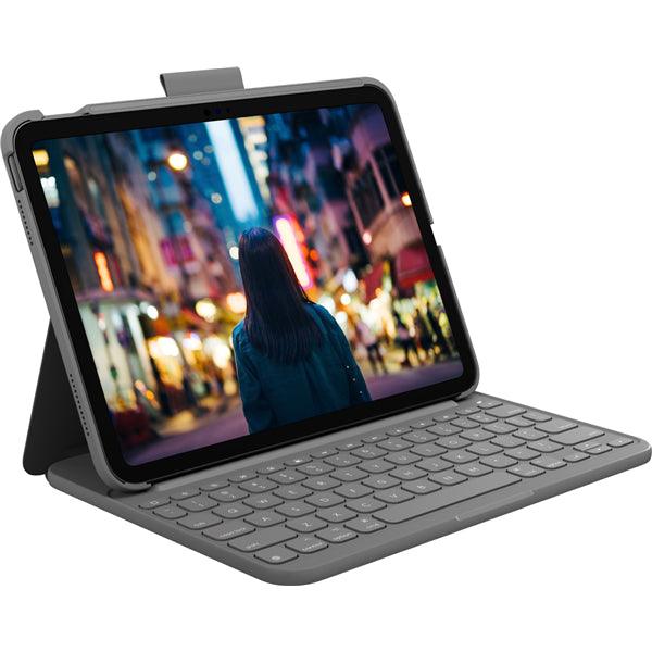 iPad 10.9 (2022) Keyboardcover grau - handy.ch