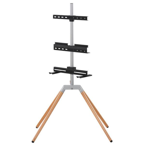 Quadpod Universal TV Stand TURN 360 dark - handy.ch