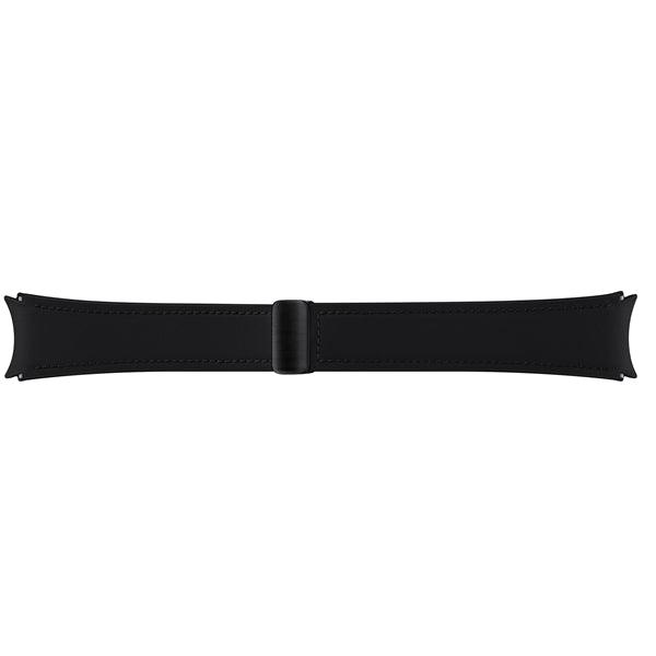 Universal 20mm L D-Buckle Hybrid Eco-Leather Band schwarz - handy.ch