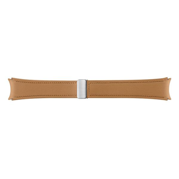 Universal 20mm L D-Buckle Hybrid Eco-Leather Band braun - handy.ch