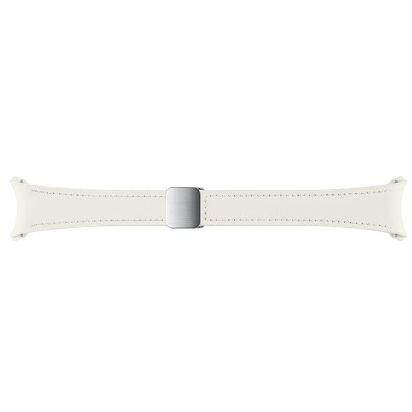 Universal 20mm S D-Buckle Hybrid Eco-Leather Band cream - handy.ch