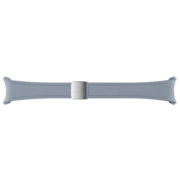 Universal 20mm S D-Buckle Hybrid Eco-Leather Band blau - handy.ch