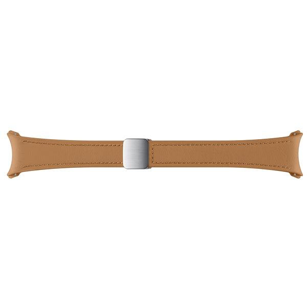 Universal 20mm S D-Buckle Hybrid Eco-Leather Band braun - handy.ch